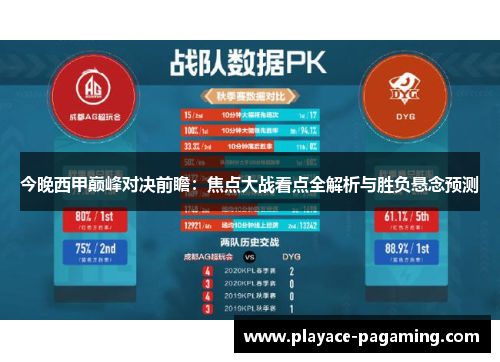 今晚西甲巅峰对决前瞻:焦点大战看点全解析与胜负悬念预测 今晚西甲巅峰对决前瞻:焦点大战看点全解析与胜负悬念预测